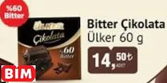 ÜLKER BİTTER ÇİKOLATA